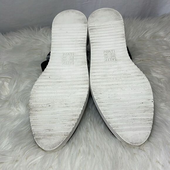 Naturalizer Raleigh Black Strappy Slip On Sandals Sz 9 - Picture 7 of 7